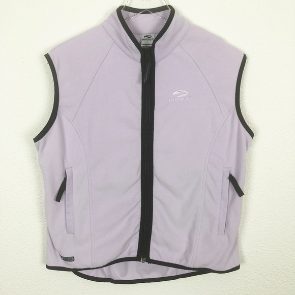 brooks running vest womens grey